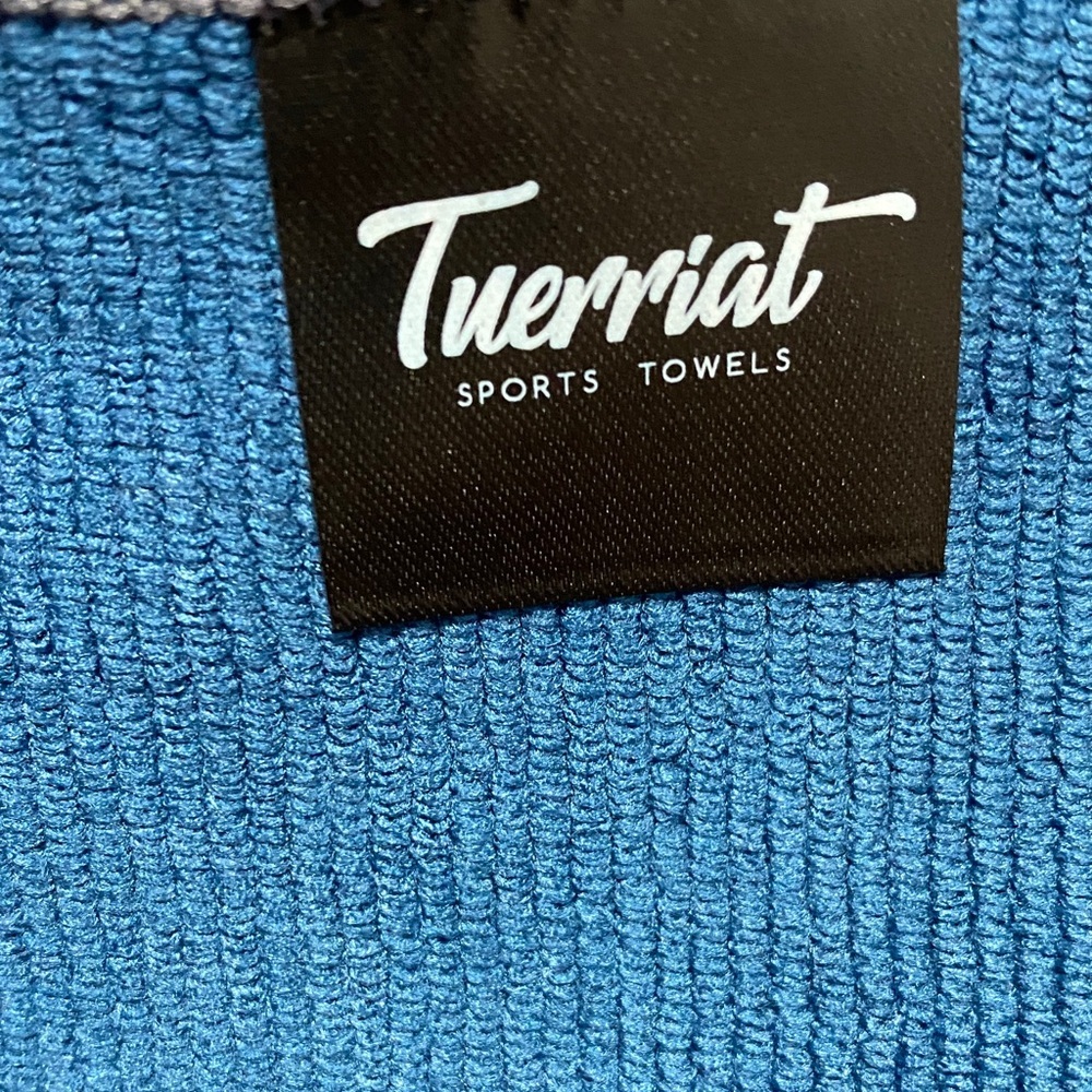 Tuerriat Blue Sports Towel NWT